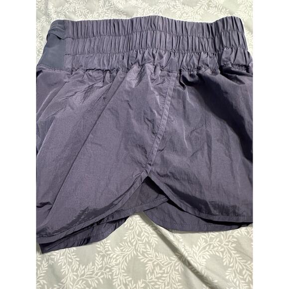 Free People FP Movement The Way Home Shorts Purple Athletic Workout Sz Large - Picture 9 of 14